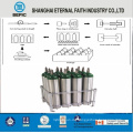 Mt-6-10 Hochdruck medizinische Aluminium Sauerstoff Gasflasche